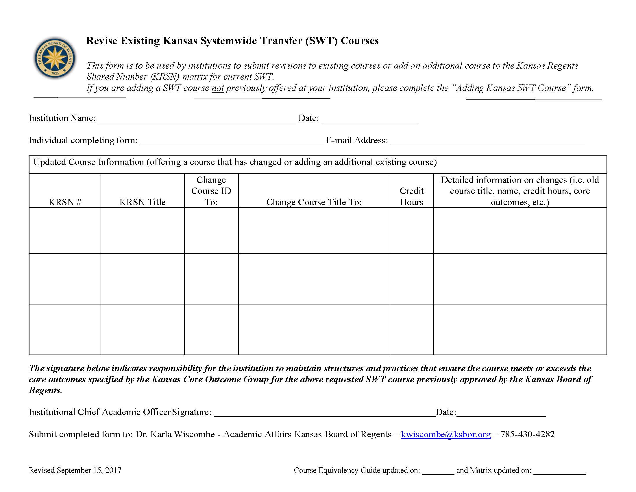 AA KSWT Revise Course for SWT 9 17