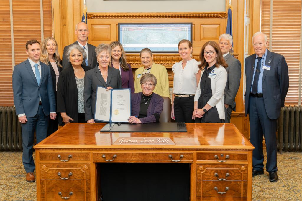 Kansas Blueprint for Literacy Senate Bill 438 Signing