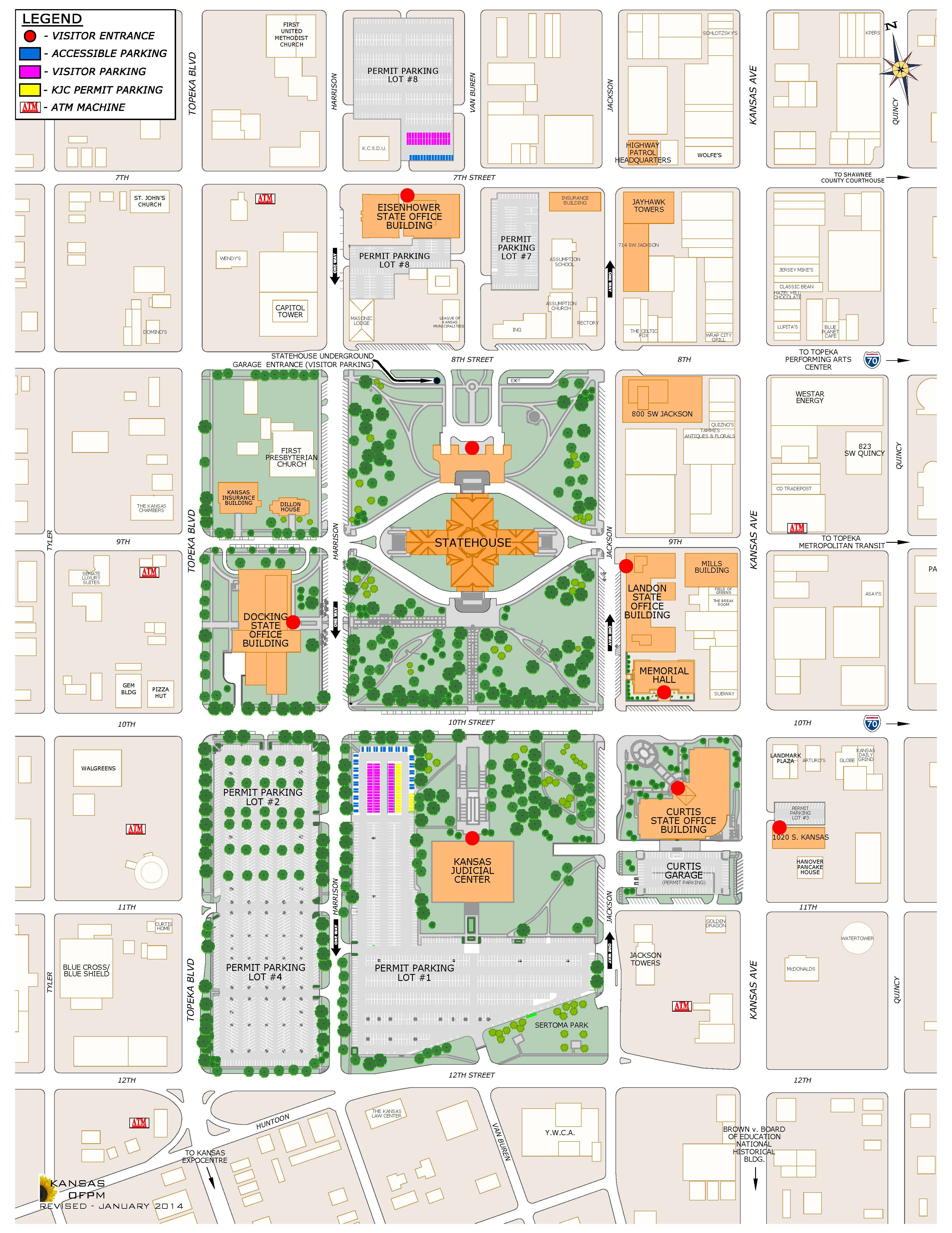 PARKING updatedcapitolcomplexsiteplan2011